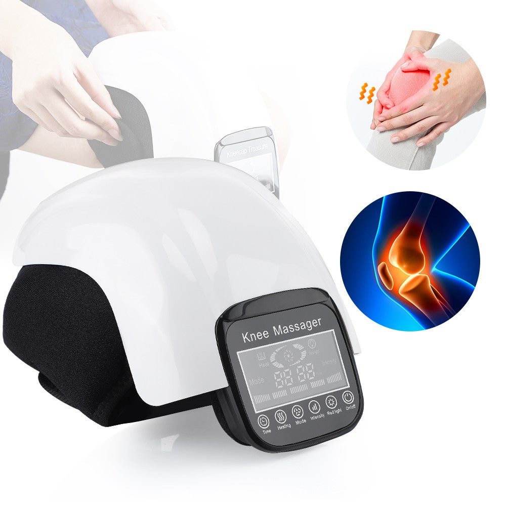 Massageador para Ombros e Joelho Inteligente Sem Fio, Pressão de Ar, Vibração, Massagem