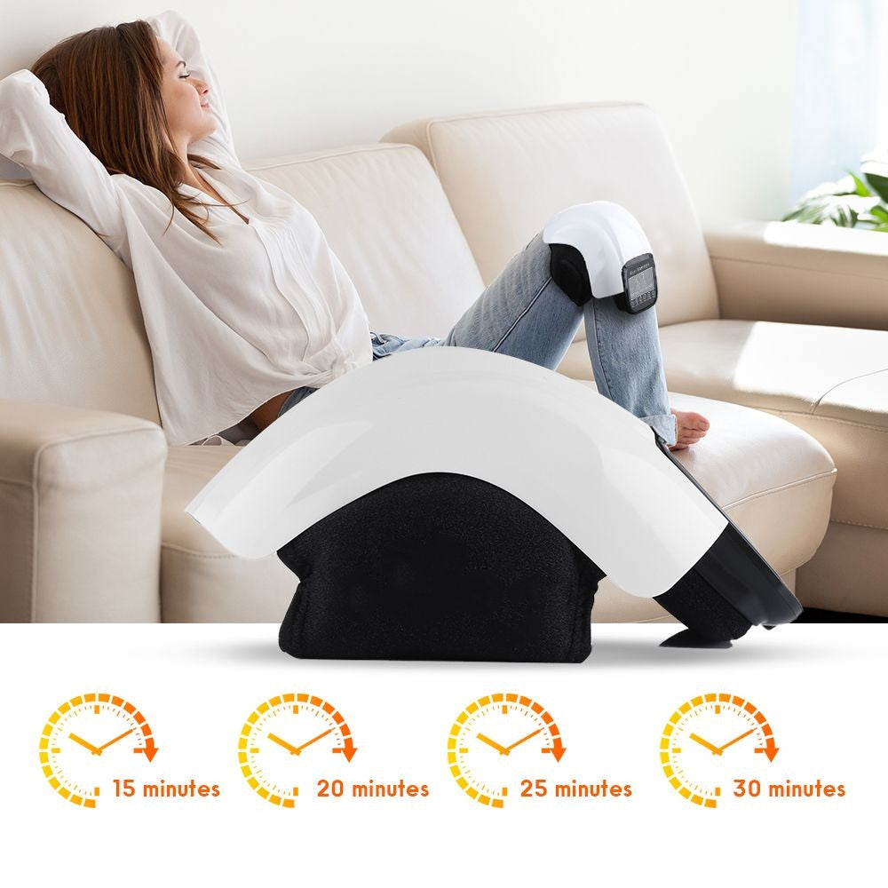 Massageador para Ombros e Joelho Inteligente Sem Fio, Pressão de Ar, Vibração, Massagem