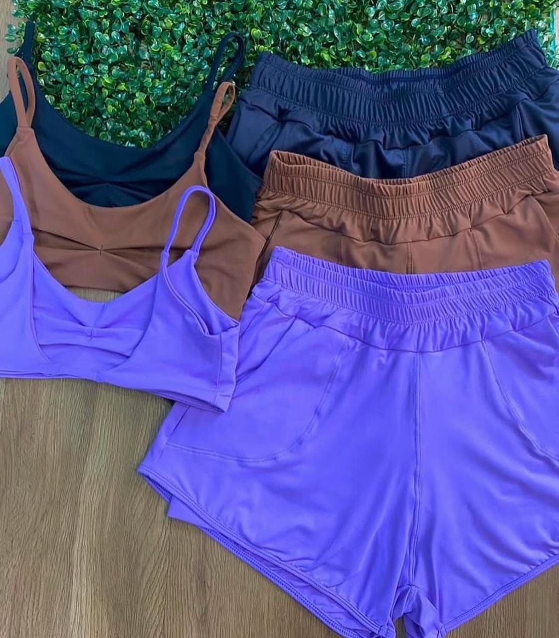 ATACADO MÍNIMO 9 PEÇAS - Conjunto Ciclista - Top + Short