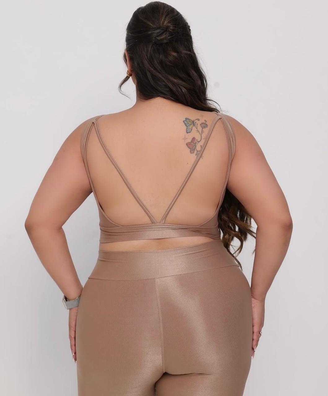 ATACADO- Minimo 9 pecas - Conjunto Ariane - Legging + Top