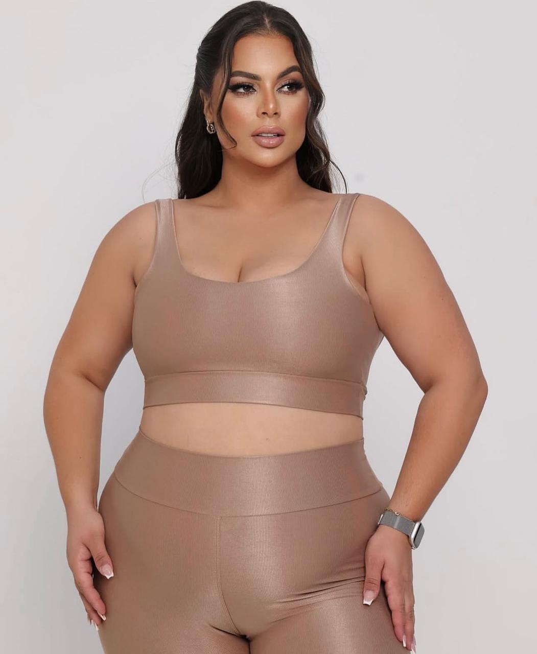 ATACADO- Minimo 9 pecas - Conjunto Ariane - Legging + Top