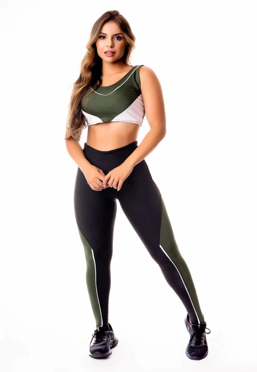 Conjunto Mila - Calça + Cropped