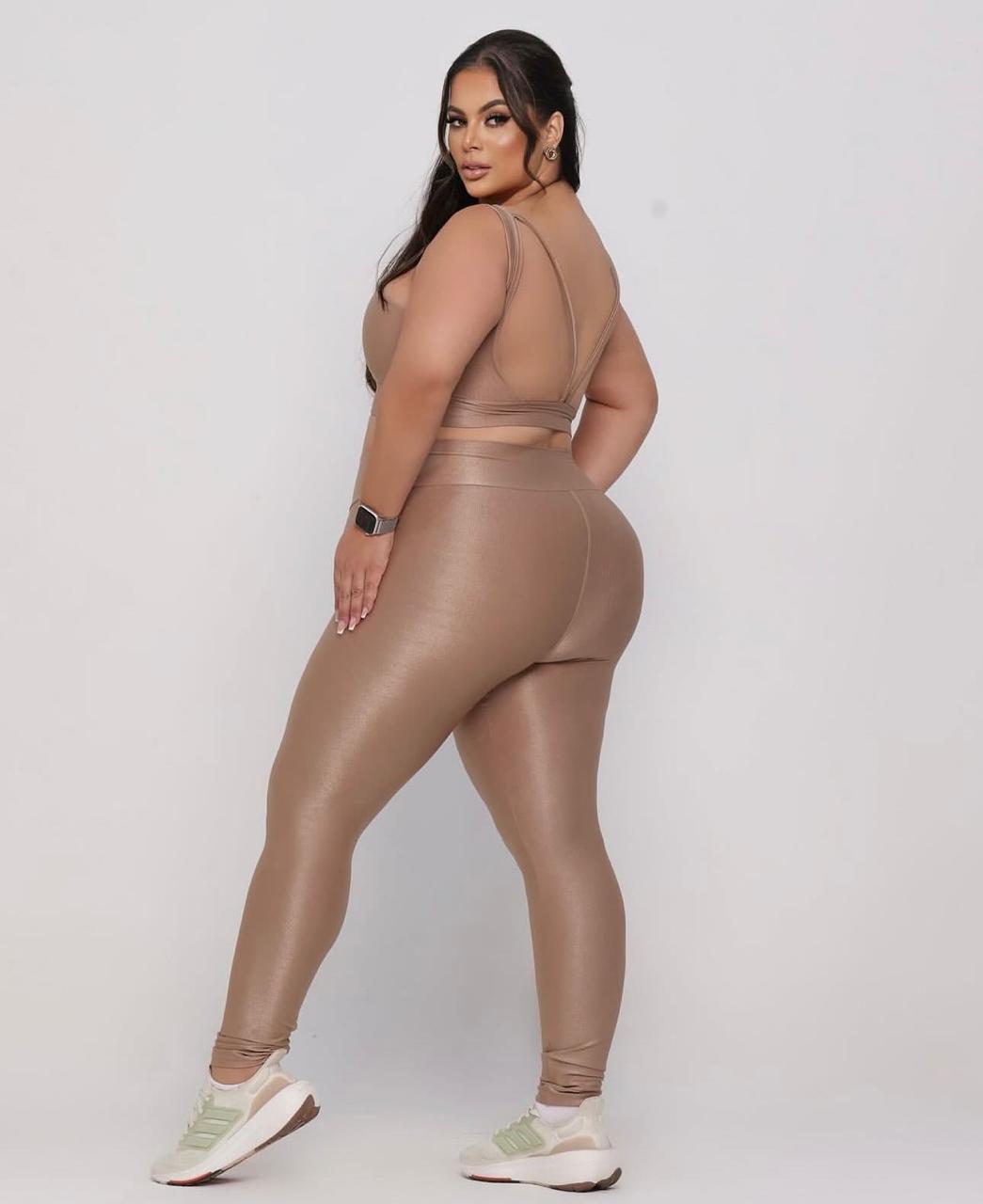 ATACADO- Minimo 9 pecas - Conjunto Ariane - Legging + Top