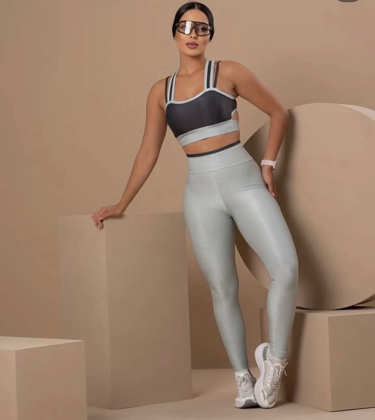 ATACADO- Minimo 9 pecas - Conjunto Gracy - Legging + Top