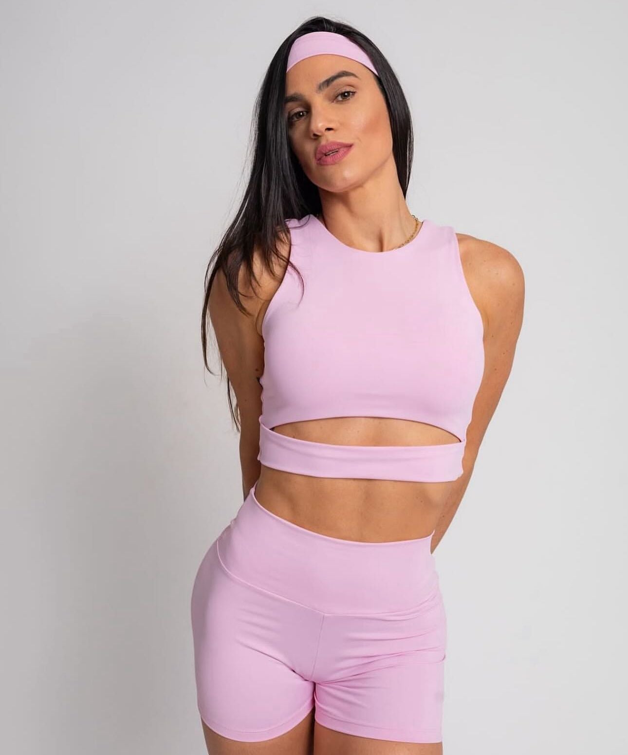 ATACADO- Minimo 9 pecas - Conjunto Lua- Short + Top