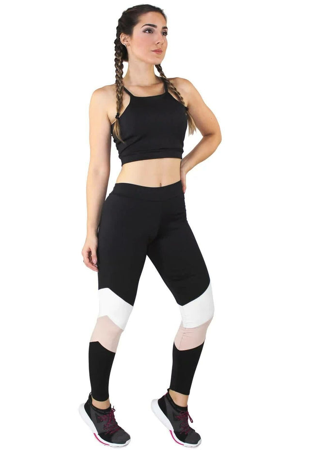 Conjunto Camila - Top com tule mais legging