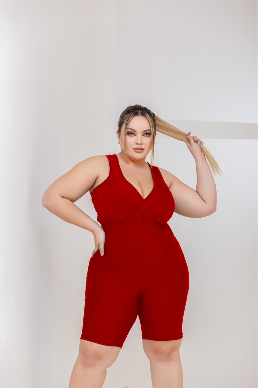 Macacão curto - Fabiana