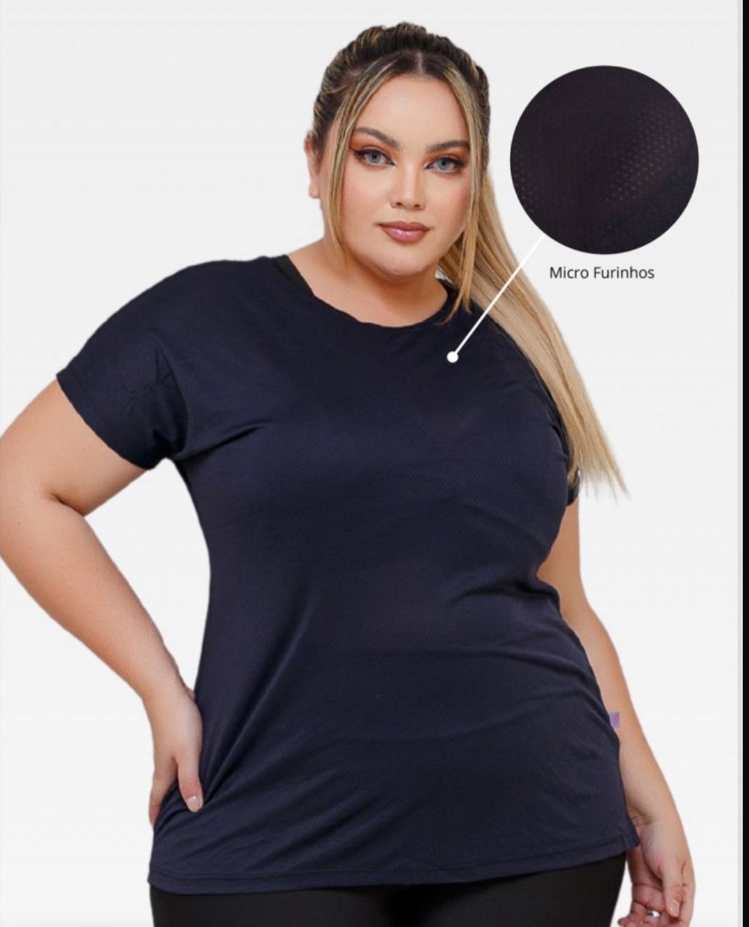 Camiseta Dry Fit com manga