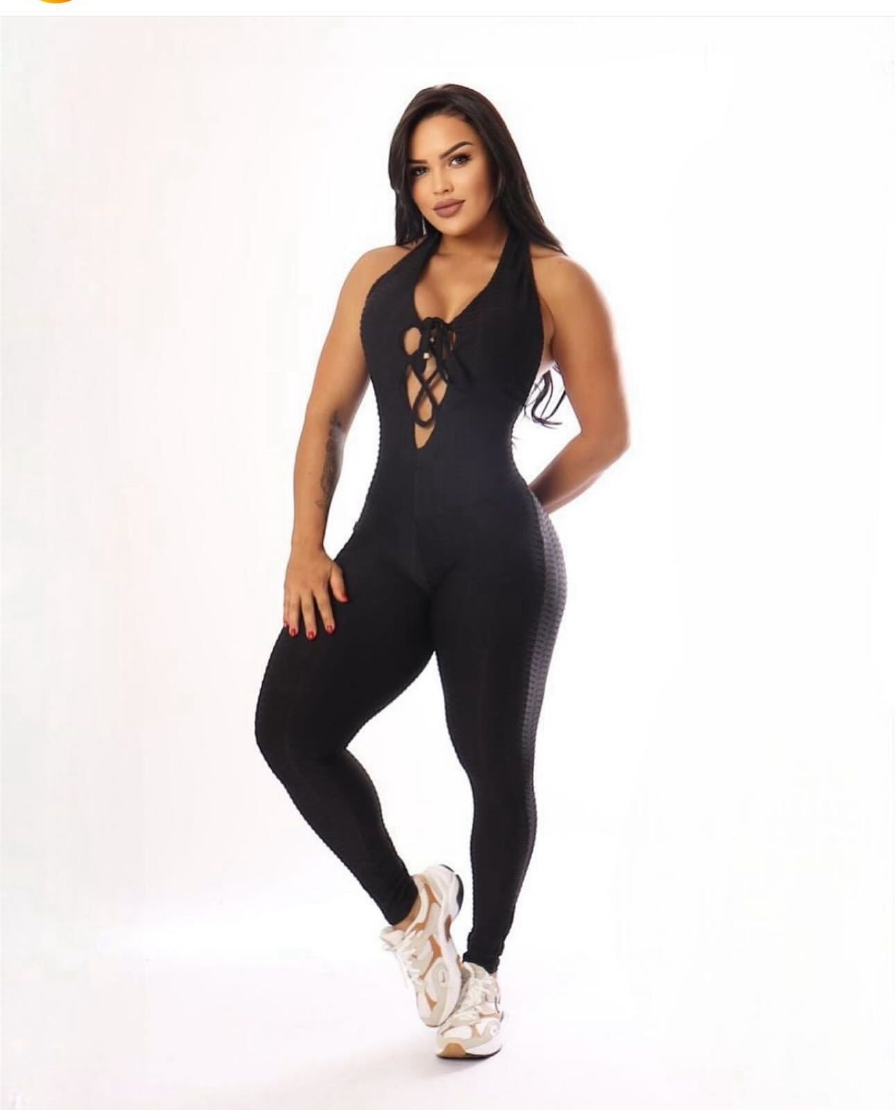 ATACADO- Minimo 9 pecas- Longo Suplex com detalhe